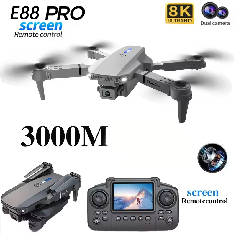 Drone Multispectral - 2026 New E88 Drone 8K HD