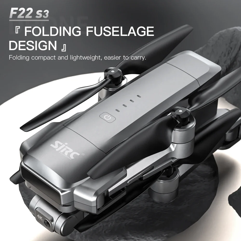 Drone Multispectral - SJRC F22 S3 pro Foldable RC