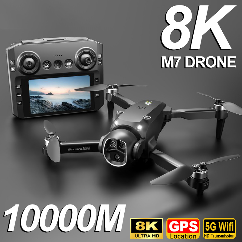 M7 GPS Drone 8K  Aerial HD Dua - Drone Cinematic review and price